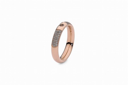 Qudo Rose Gold Ring Deluxe - Size 50